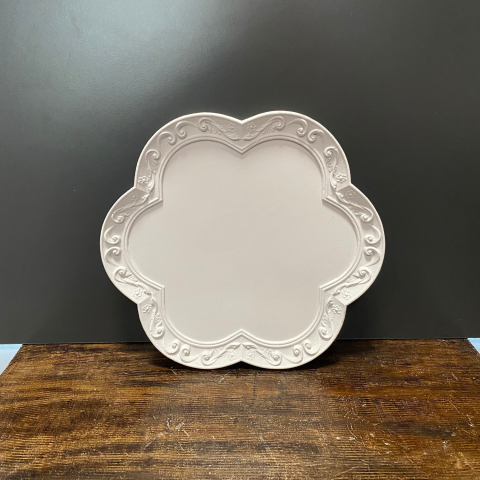 Polyester Çiçek Tabak Tepsi Çerçeve Pano