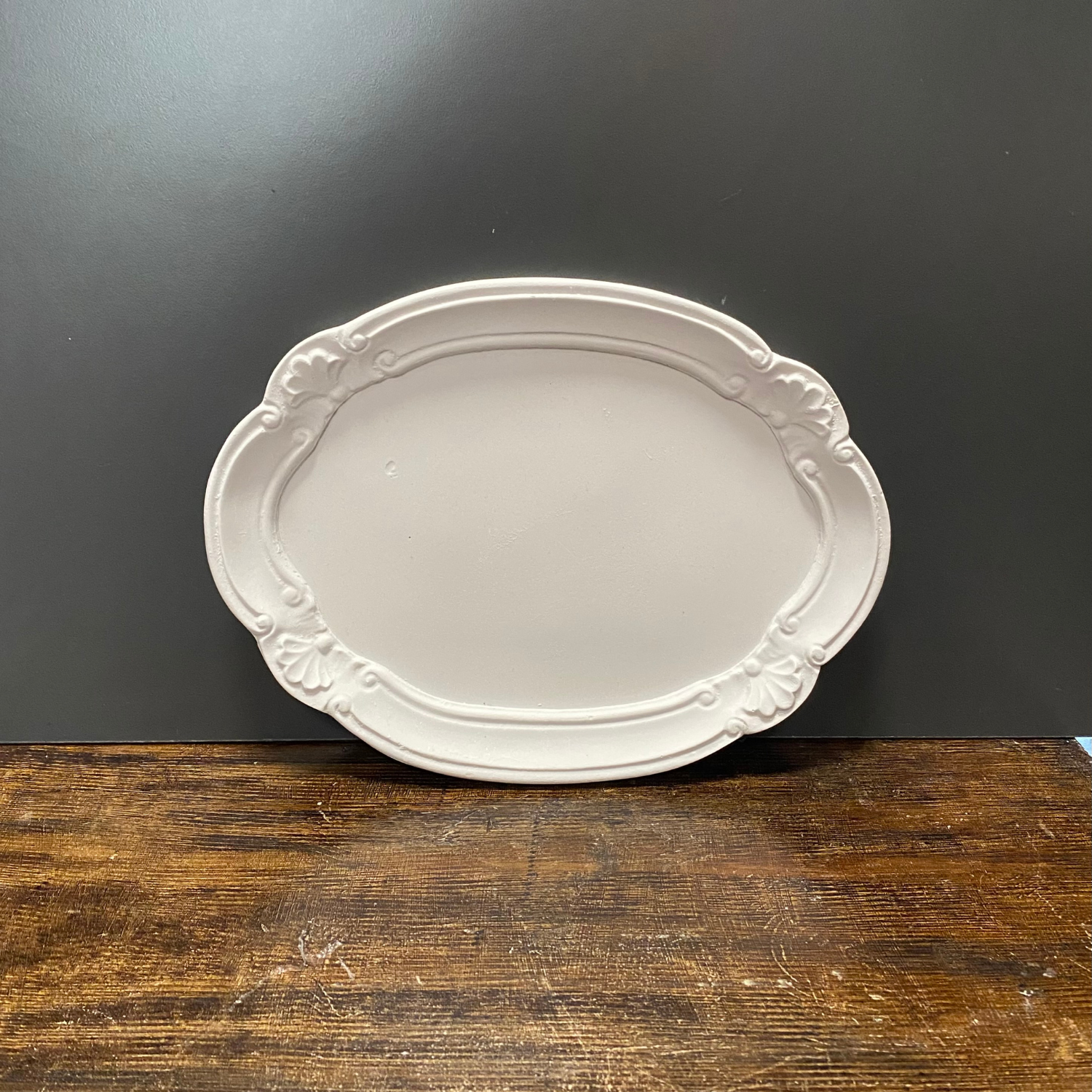 Polyester Oval Tabak Tepsi Çerçeve Pano 2