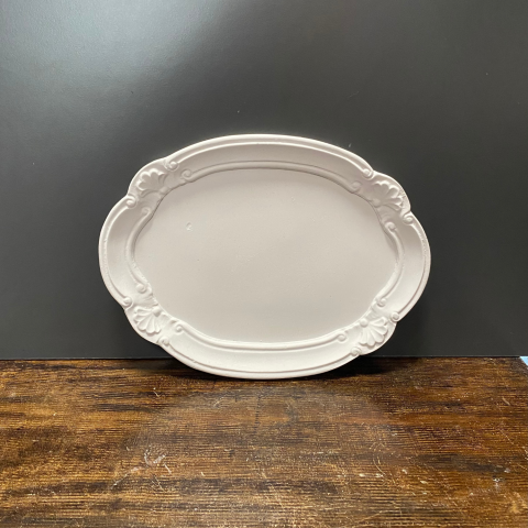 Polyester Oval Tabak Tepsi Çerçeve Pano 2