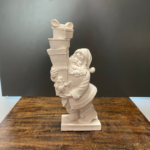 Hediye Kutuları Tutan Noel Baba